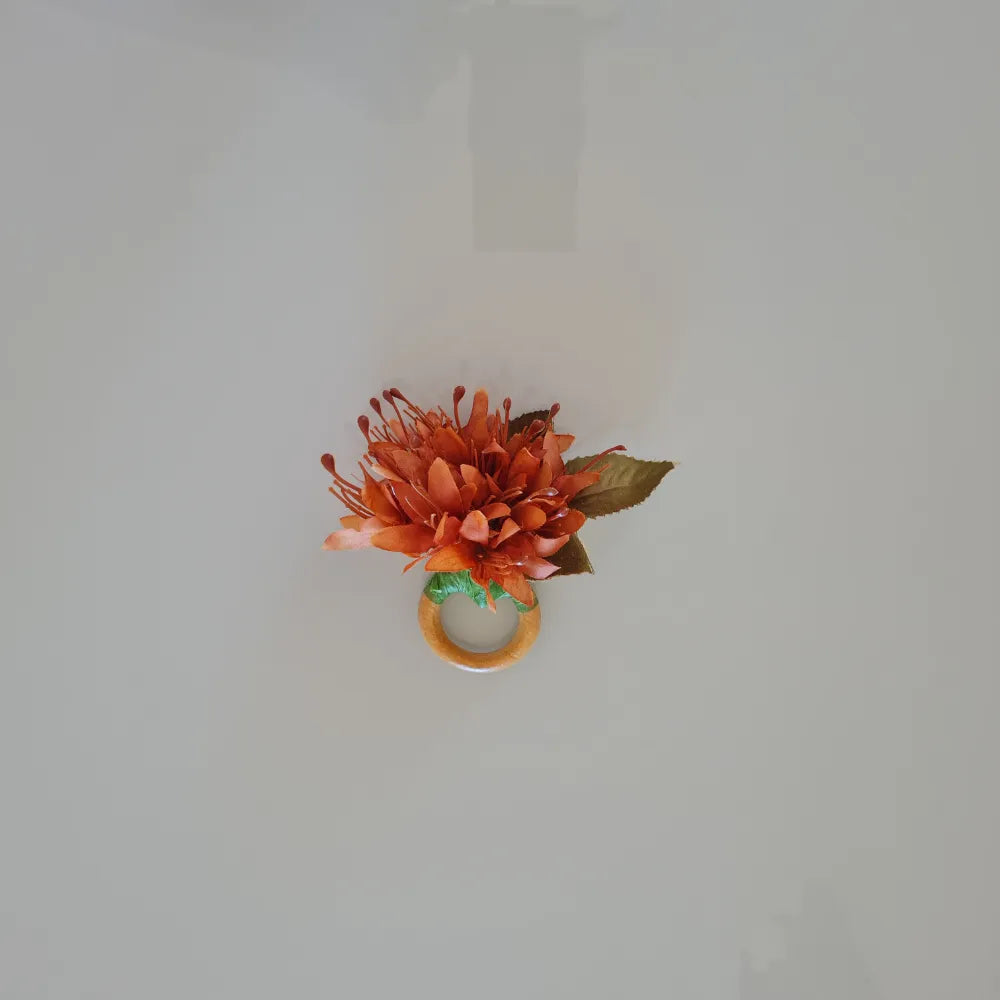 Porta Guardanapo Flor Mousse