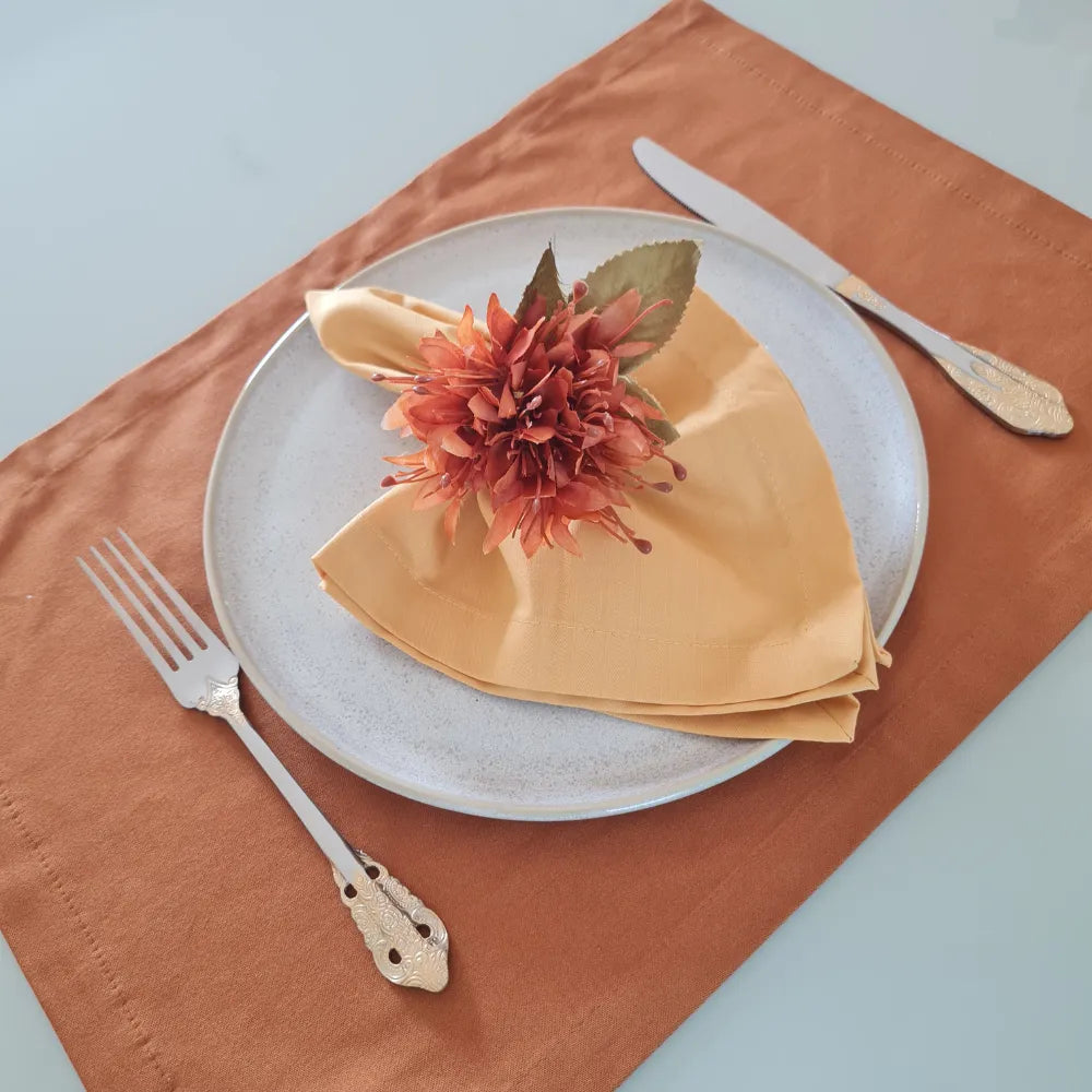 Porta Guardanapo Flor Mousse