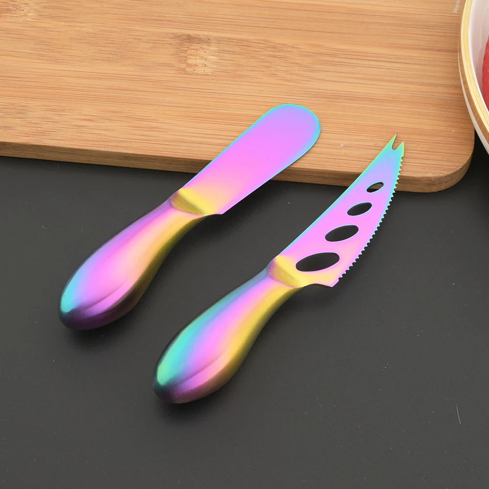 Conjunto de Facas para Queijo Minimalista
