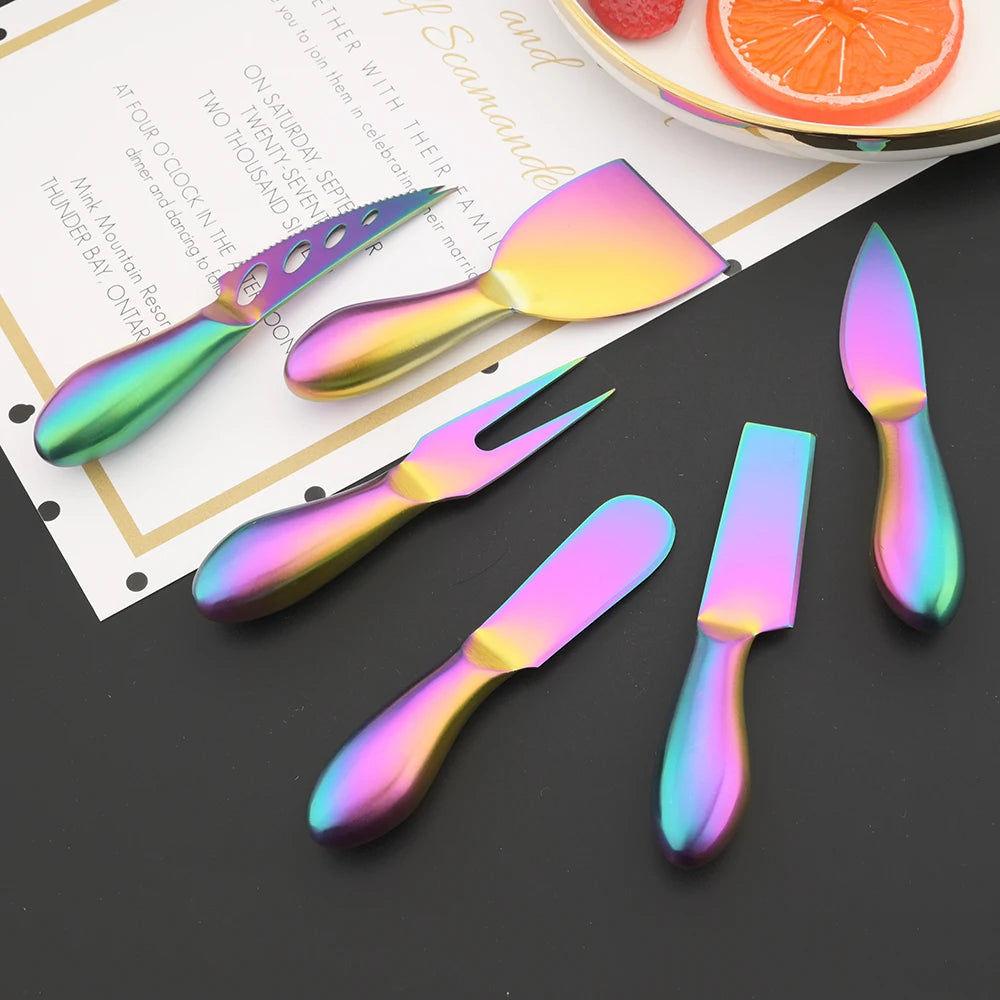 Conjunto de Facas para Queijo Minimalista
