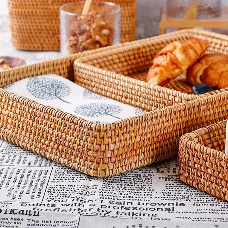 Bandeja Trançada Rattan