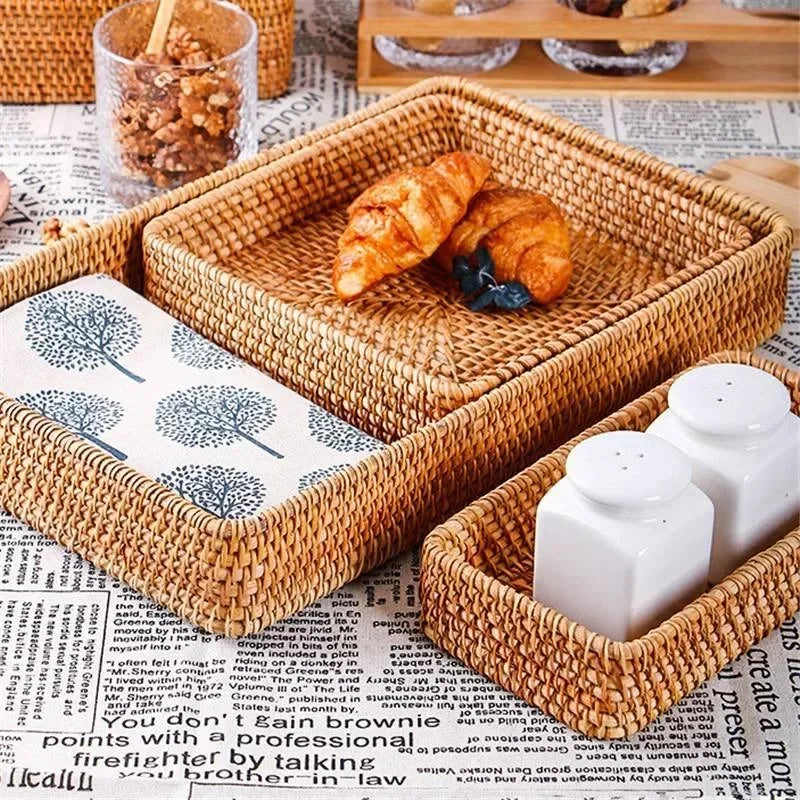 Bandeja Trançada Rattan