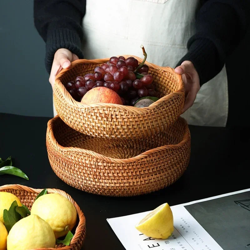 Bandeja Trançada Rattan