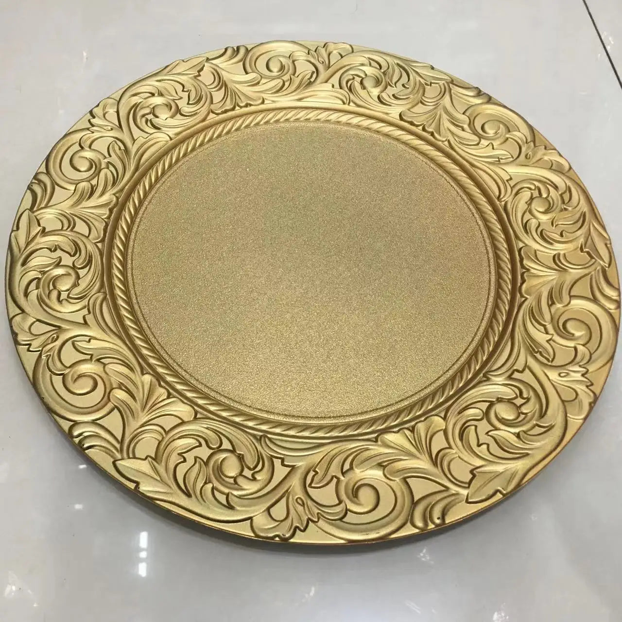 Sousplat Dourado 6 Peças