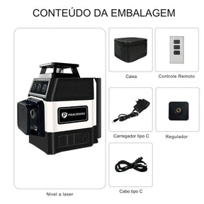 Mini Nível Laser 3D