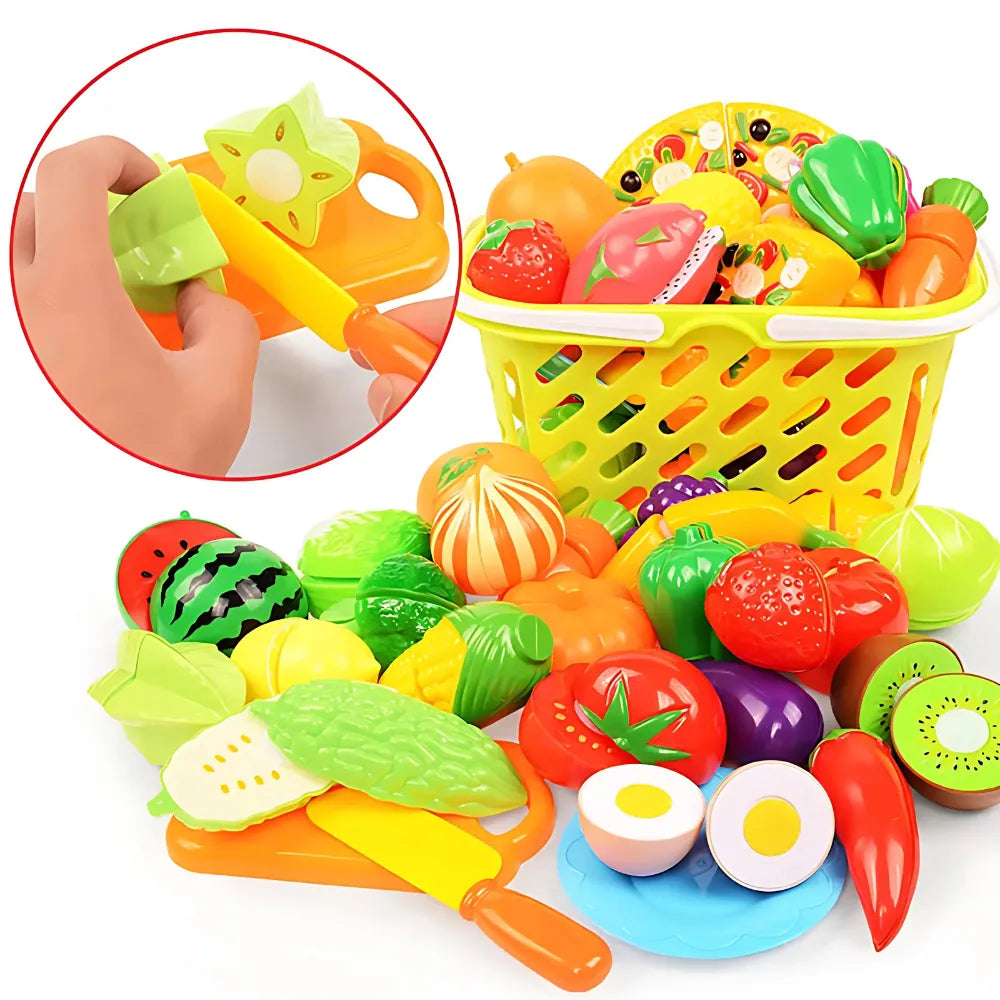 Conjunto Frutas e Legumes Montessoriano