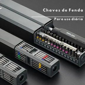 Conjunto de Chave de Fenda - 44 Peças