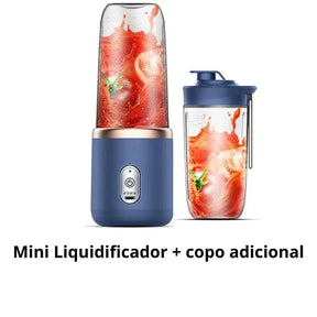 Mini Liquidificador Recarregável Portátil