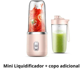 Mini Liquidificador Recarregável Portátil