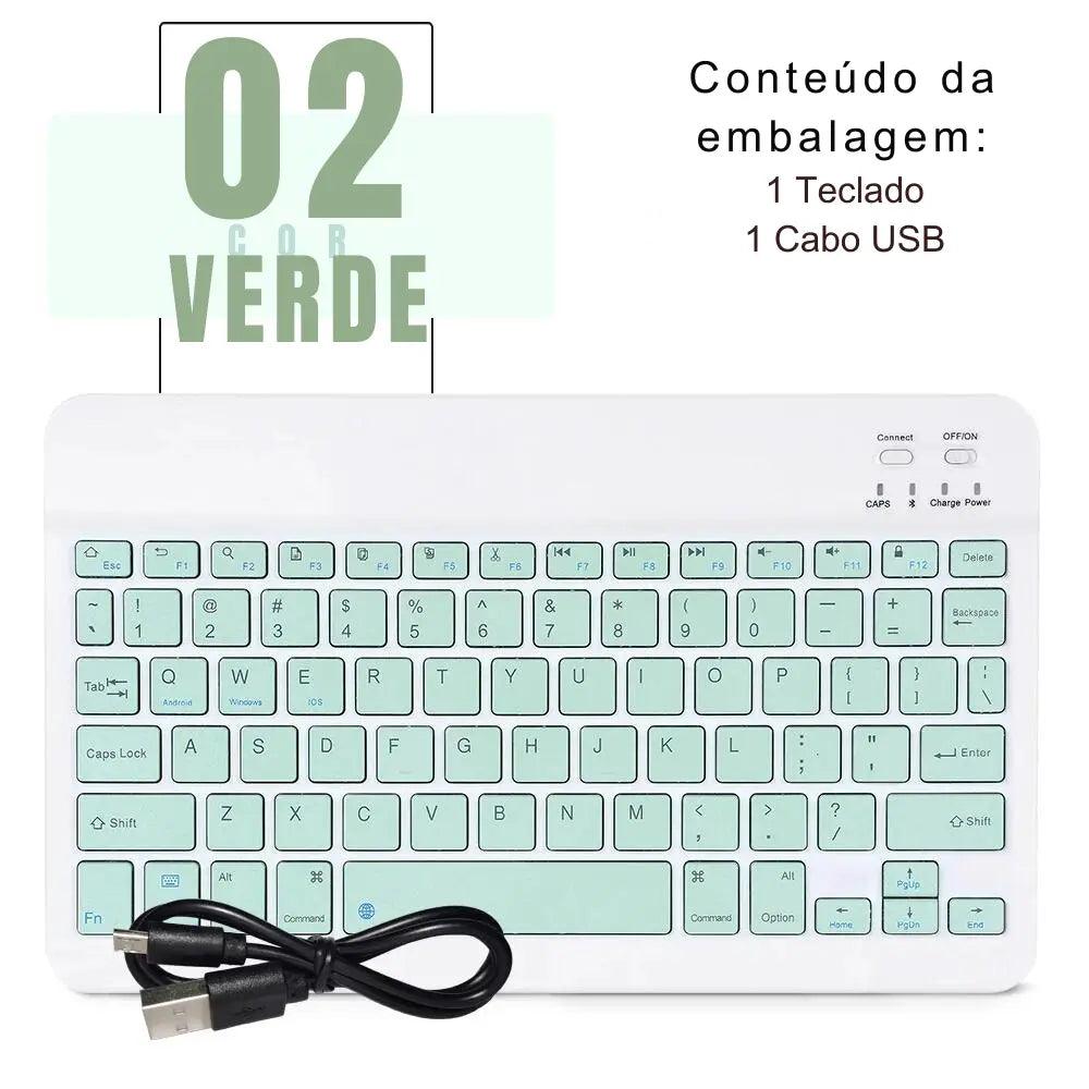 Mini Teclado e Mouse Divertido