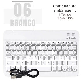 Mini Teclado e Mouse Divertido