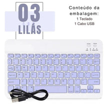 Mini Teclado e Mouse Divertido