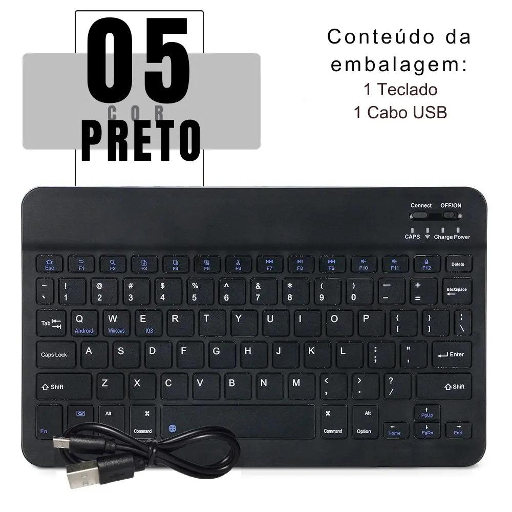 Mini Teclado e Mouse Divertido