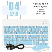 Mini Teclado e Mouse Divertido