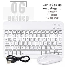 Mini Teclado e Mouse Divertido