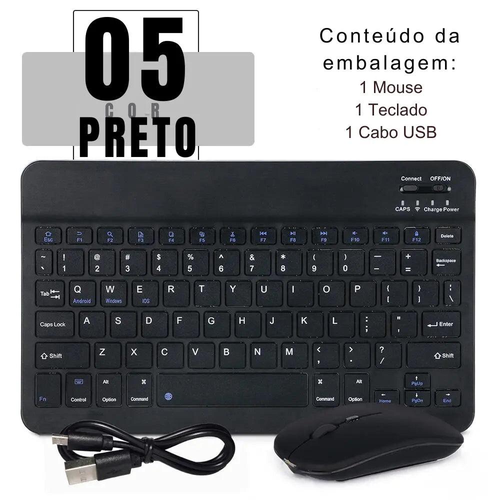 Mini Teclado e Mouse Divertido