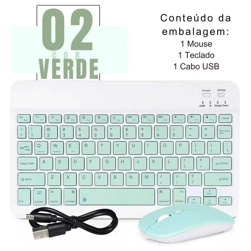 Mini Teclado e Mouse Divertido